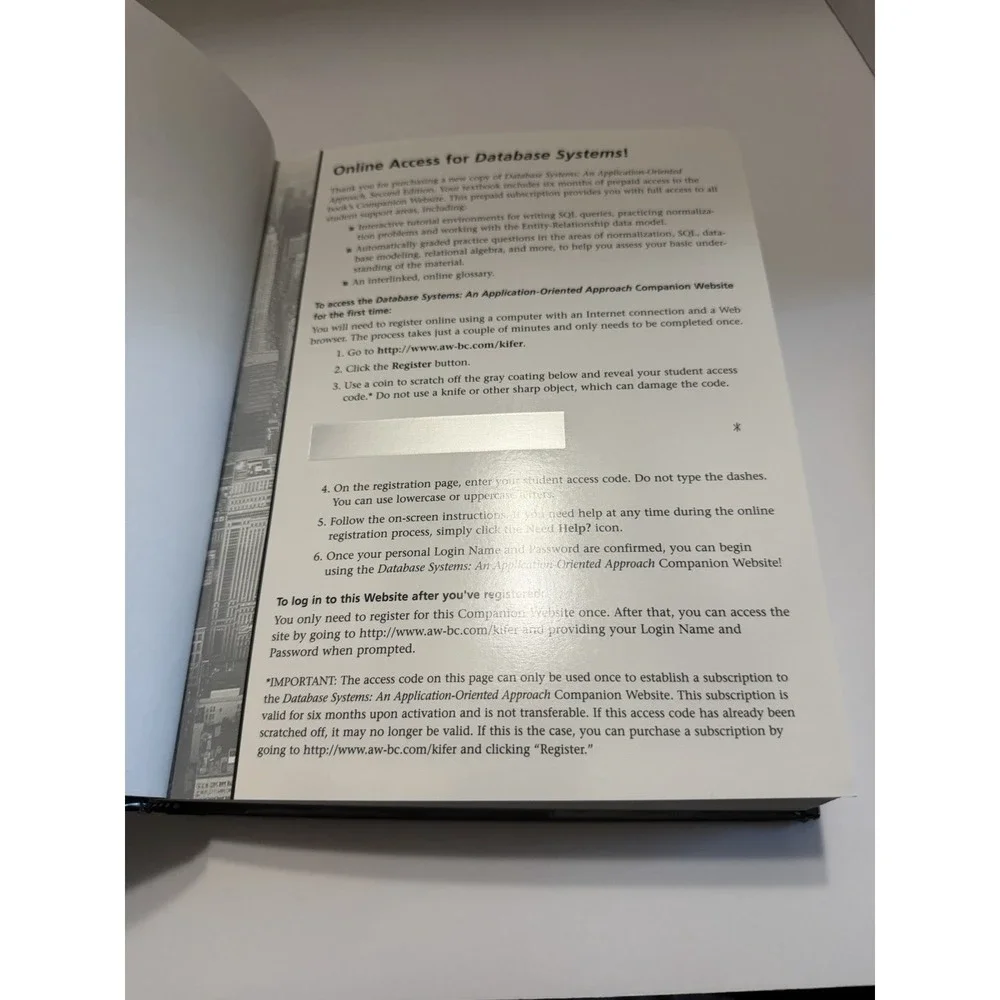 Database Systems Application-Oriented Approach 2nd Ed Kifer Bernstein Lewis Book